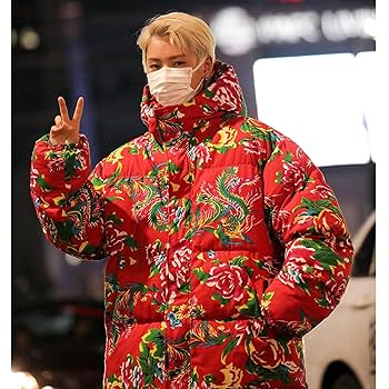 美品 アルチビオ 花柄 中綿ジャケット 36 軽量暖か華やかで機能的◎ Amazon.co.jp: メンズとレディースの服 大きいサイズ 個性的な綿